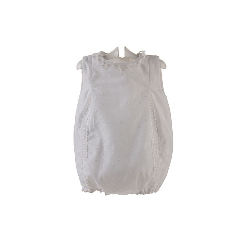 Ranita para bebé de batista con bodoques Ranita para bebé de batista con bodoques